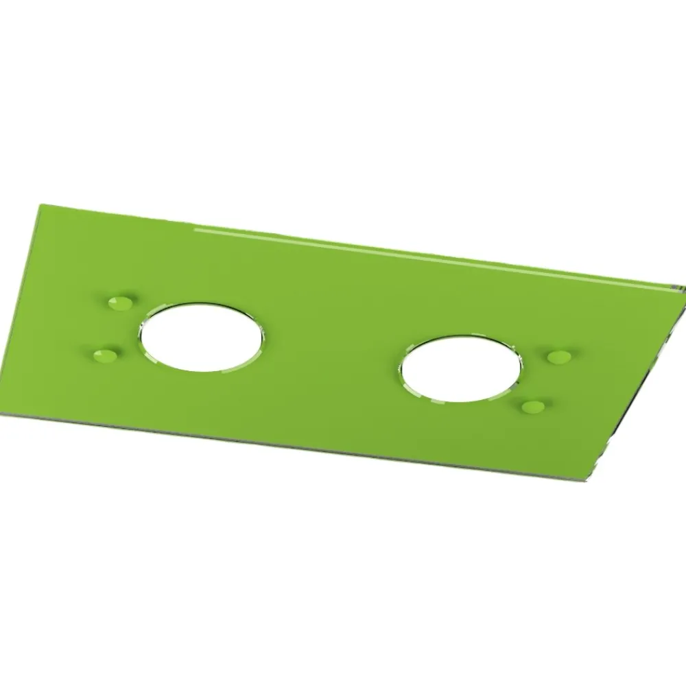 Plafoniere Moderne-Top Light Plafoniera led verde lucido path