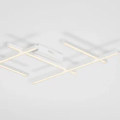 Plafoniere Moderne-Selezionato da Mazzolaluce Plafoniera led 63w bianca 3000k design sper soggiorno moderno