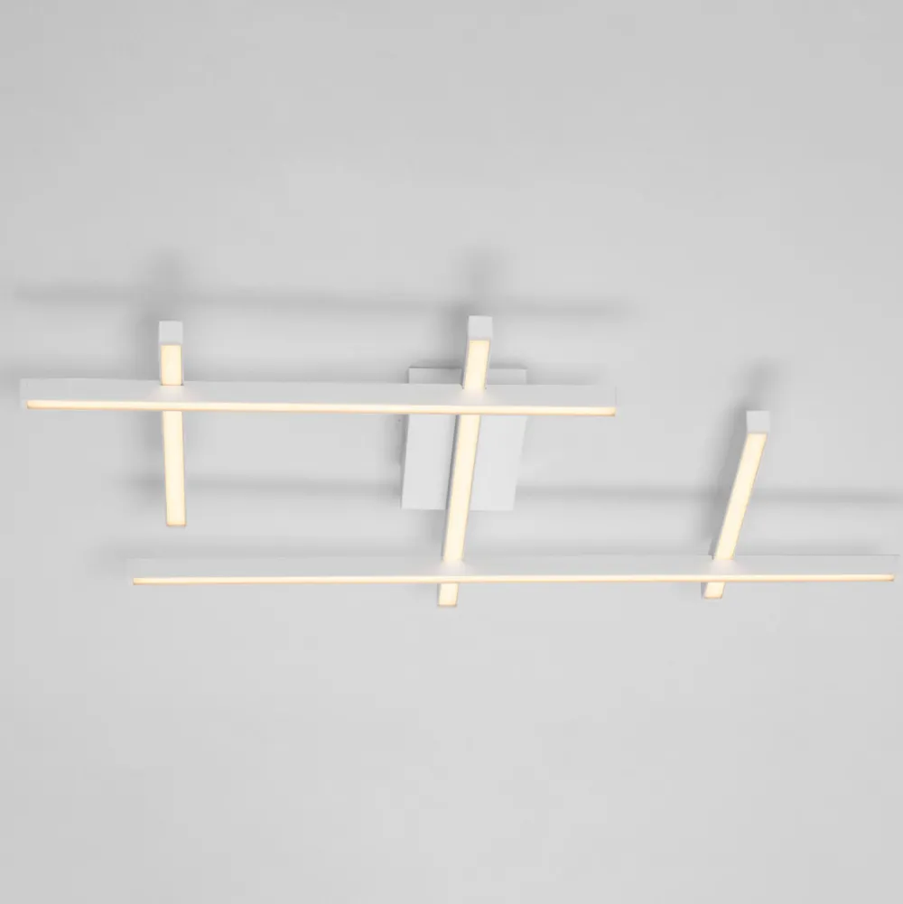 Plafoniere Moderne-Selezionato da Mazzolaluce Plafoniera led 63w bianca 3000k design sper soggiorno moderno