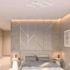 Plafoniere Moderne-Selezionato da Mazzolaluce Plafoniera led 63w bianca 3000k design sper soggiorno moderno