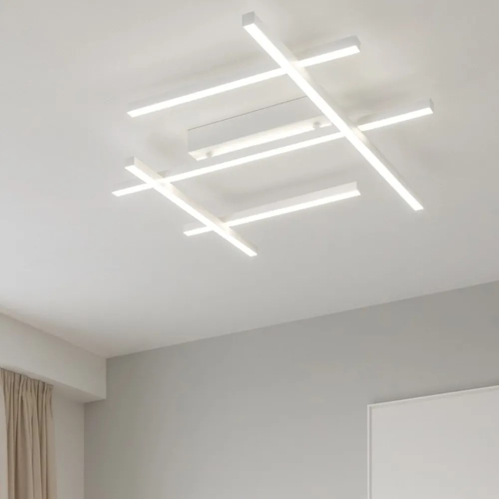 Plafoniere Moderne-Perenz Illuminazione Plafoniera led 50w cct net bianca perenz design moderna