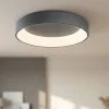 Plafoniere Moderne-Affralux Plafoniera led 35w 60cm grigio 3000k-4000k band diodi