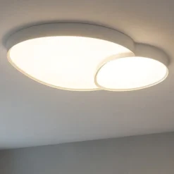 Plafoniere Moderne-Selezionato da Mazzolaluce Plafoniera led 45w da 2700k a 6500k bianca con telecomando