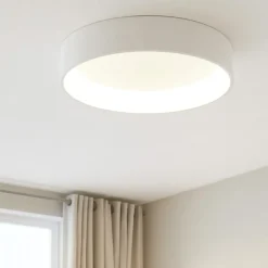 Plafoniere Moderne-Affralux Plafoniera led 90w 3200k anello band diodi bianca