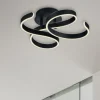 Plafoniere Moderne-Selezionato da Mazzolaluce Plafoniera led 40w 3000k antracite design originale
