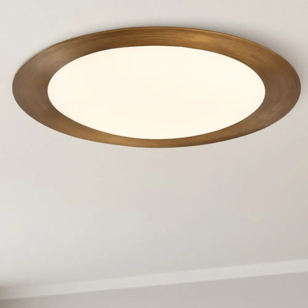 Plafoniere Moderne-Linea Light Plafoniera led 21w 3000k branzo 47 cm crew