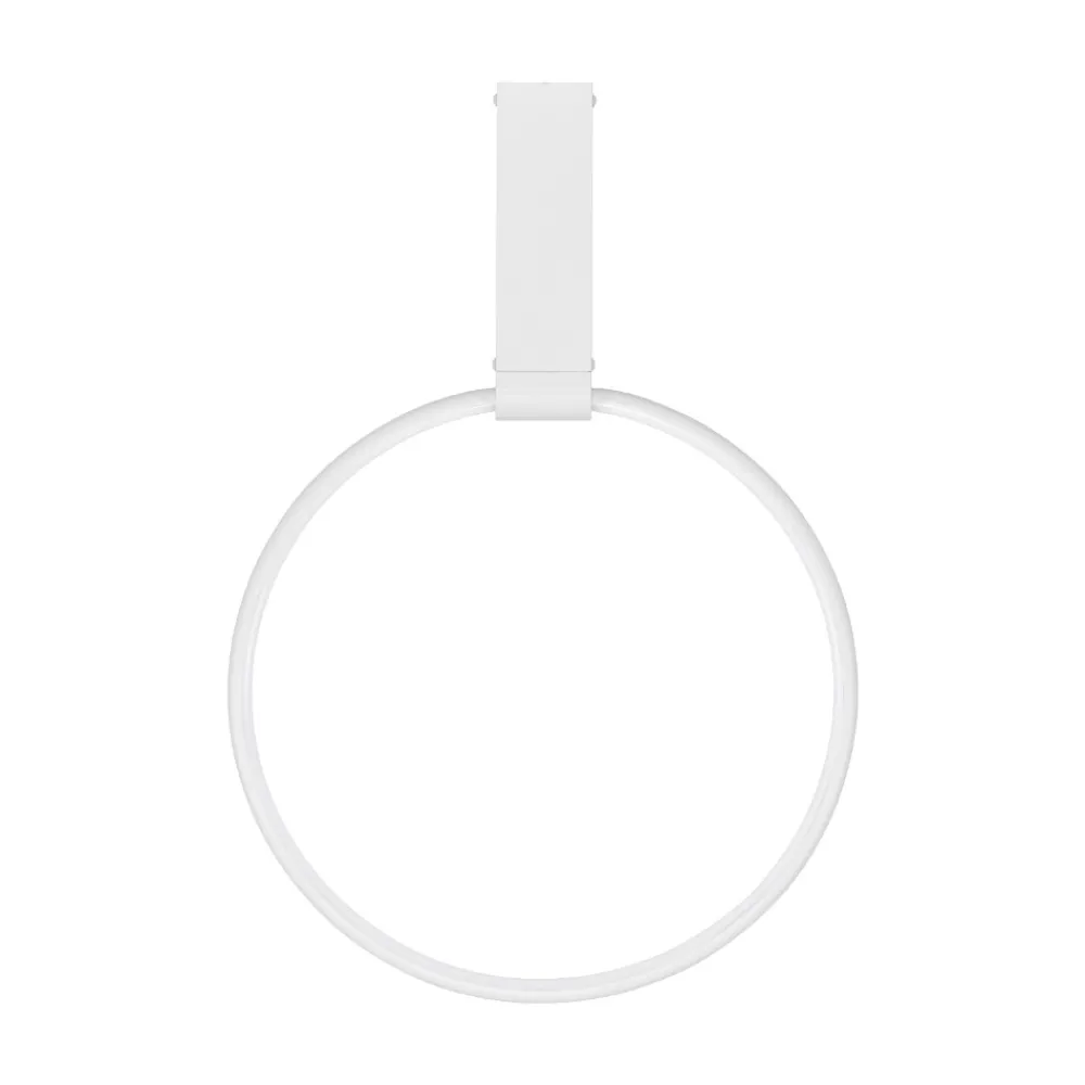 Plafoniere Moderne-Selezionato da Mazzolaluce Plafoniera led 35w 3000k cerchio bianco orientabile