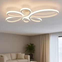 Plafoniere Moderne-Selezionato da Mazzolaluce Plafoniera led 32w 4000k cucina dimmerabile