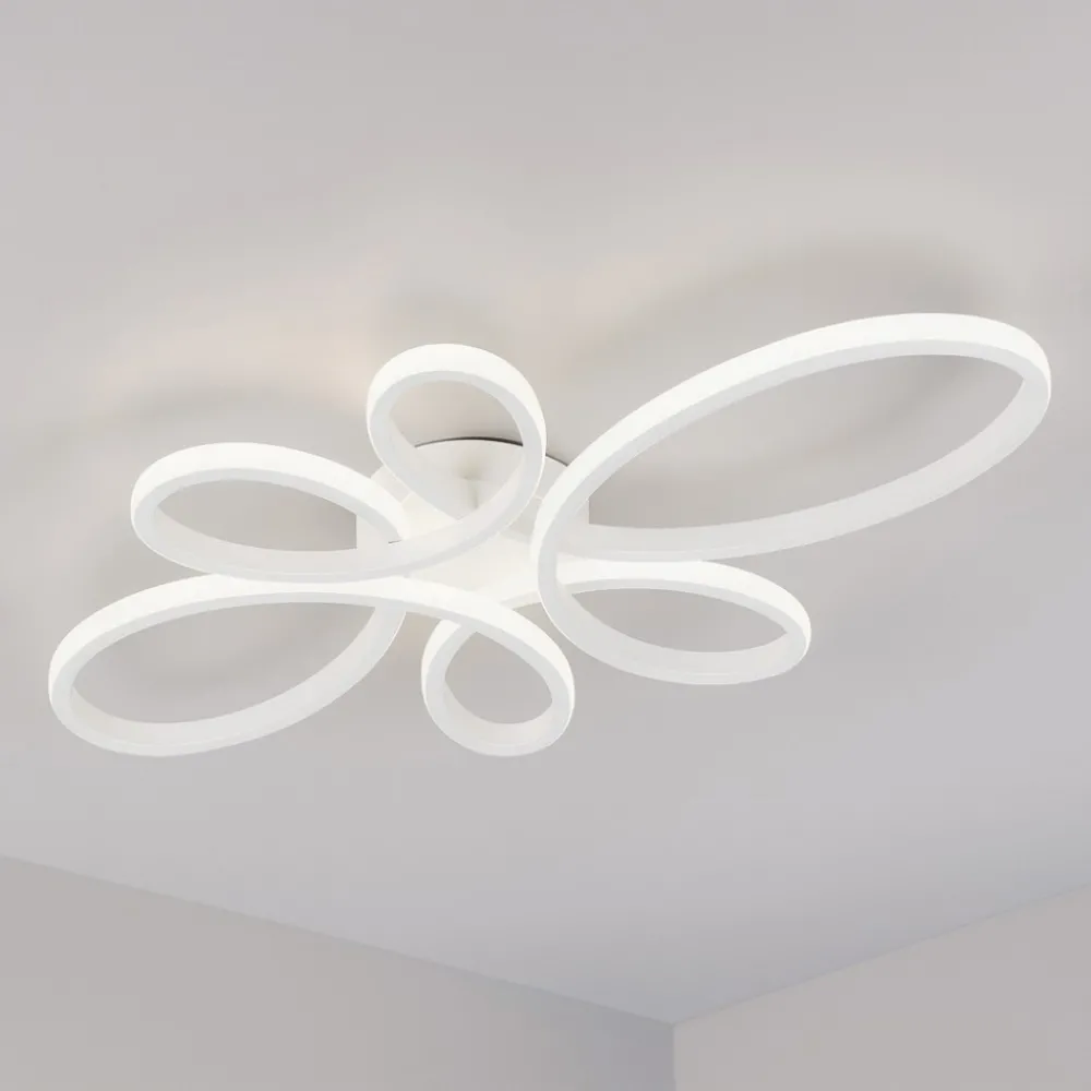 Plafoniere Moderne-Selezionato da Mazzolaluce Plafoniera led 32w 4000k cucina dimmerabile