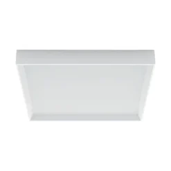 Plafoniere Moderne-Linea Light Plafoniera led 31w 3000k da cucina quadrata bianca tara q