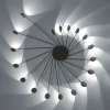 Plafoniere Moderne-Vivida International Plafoniera led 36w 3000k dimmerabile vivida helix bronzo orientabile