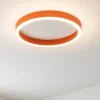 Plafoniere Moderne-Gea Luce Plafoniera led 30w 3000k krizia terracotta tonda