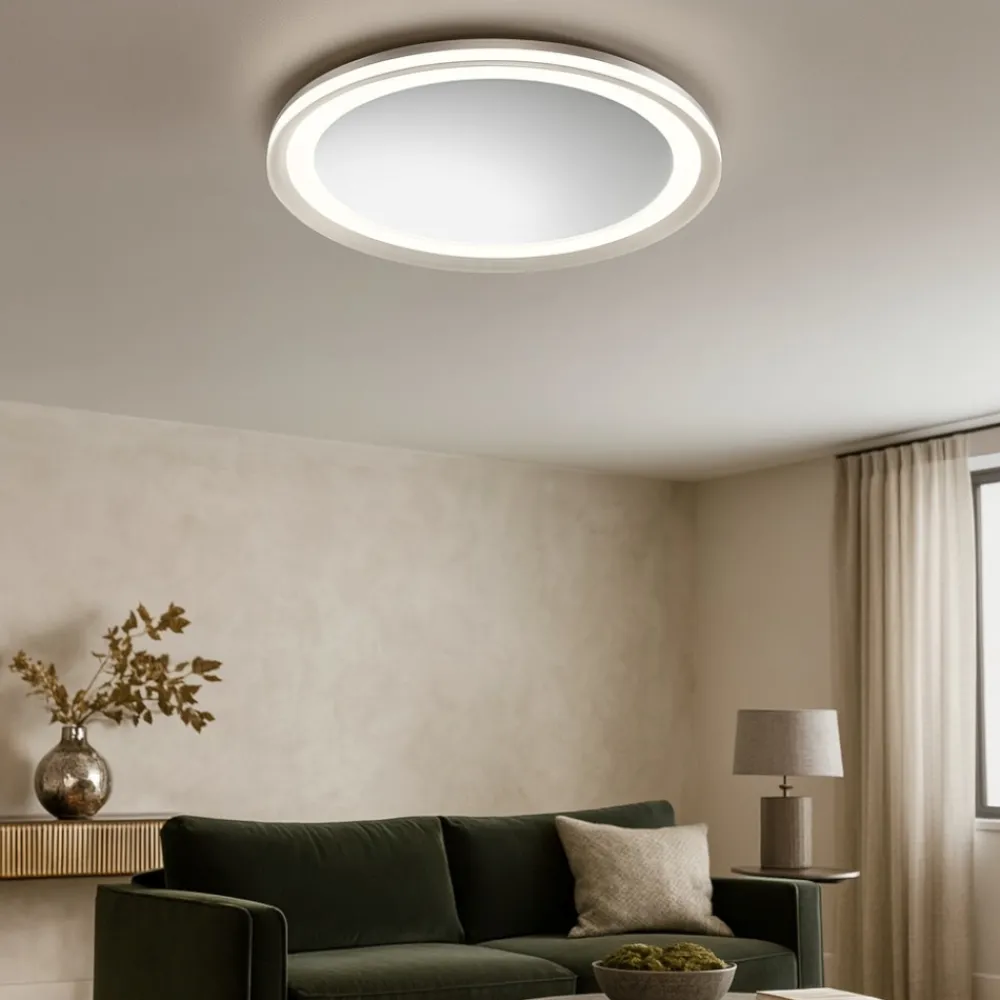 Plafoniere Moderne-Perenz Illuminazione Plafoniera led 59w 3000k grigio miro