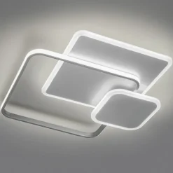 Plafoniere Moderne-Vivida International Plafoniera led 60w 3000k-4000k bianca design moderna