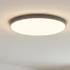 Plafoniere Moderne-Vivida International Plafoniera led 80w 3000k 4000k bronzo ovale vivida lifering-r