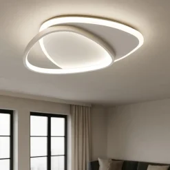 Plafoniere Moderne-Vivida International Plafoniera led 36w 3000k 4000k design moderna bianca vivida ciop