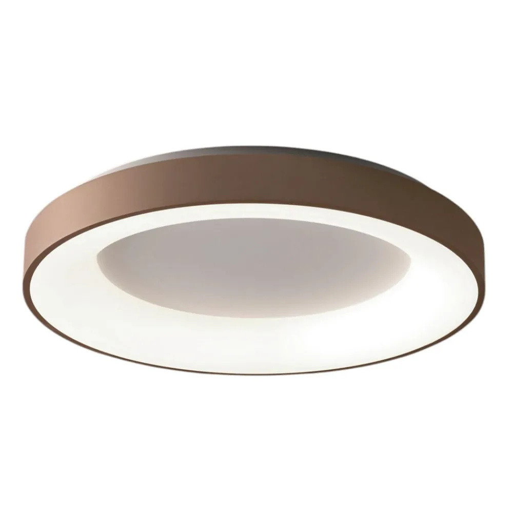 Plafoniere Moderne-Vivida International Plafoniera led 80w 3000k 4000k dimmerabile inner-r sabbia vivida