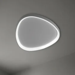 Plafoniere Moderne-Vivida International Plafoniera led 60w 3000k 4000k lifering vivida bianca design moderna