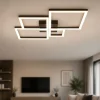 Plafoniere Moderne-Top Light Plafoniera led 71w 3000k 4000k nera toplight four squares