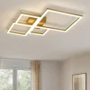 Plafoniere Moderne-Top Light Plafoniera led 71w 3000k 4000k oro per soggiorno