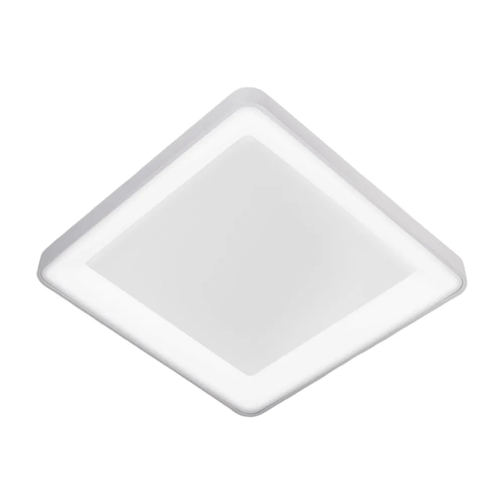 Plafoniere Moderne-Vivida International Plafoniera 60 led 50w 3000k 4000k quadrata vivida inner s moderna