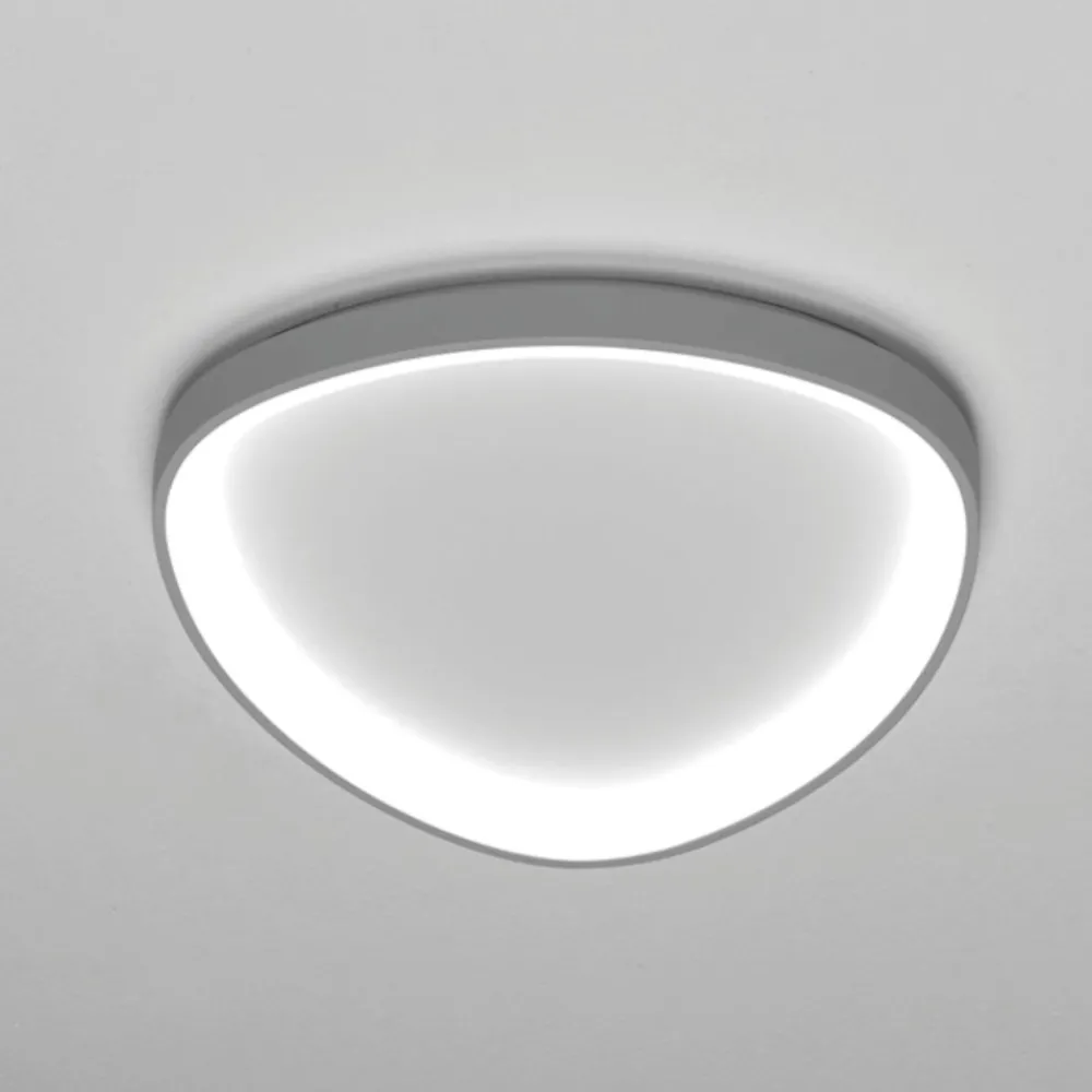 Plafoniere Moderne-Vivida International Plafoniera led 38w 3000k 4000k vivida lifering titanio