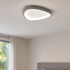 Plafoniere Moderne-Vivida International Plafoniera led 38w 3000k 4000k vivida lifering titanio
