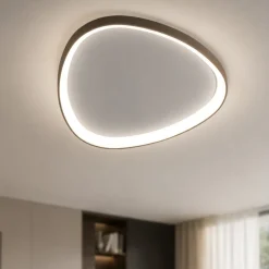 Plafoniere Moderne-Vivida International Plafoniera led 48w 3000k 4000k vivida lifering moderna sabbia