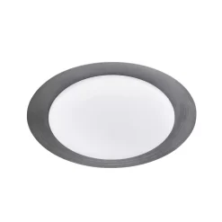 Plafoniere Moderne-Linea Light Plafoniera led 11w 3000k crew antracite