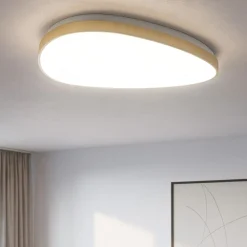 Plafoniere Moderne-Ideal Lux Plafoniera led 29w 3000k ottone gemini pl d061