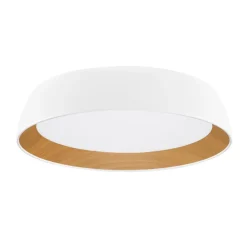 Plafoniere Moderne-Selezionato da Mazzolaluce Plafoniera led 40w 3000k per cucina bianca effetto legno