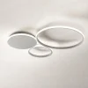 Plafoniere Moderne-Ondaluce Plafoniera led 42w 4000k pl pois pc silver moderna