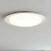 Plafoniere Moderne-Linea Light Plafoniera led 21w 3000k tonda bianca ip40 crew