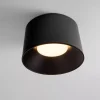 Plafoniere Moderne-Selezionato da Mazzolaluce Plafoniera led 35w nera cono rotonda 50cm moderna