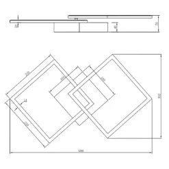 Plafoniere Moderne-Selezionato da Mazzolaluce Plafoniera 2 luci orientabili led 3000k moderna colore argento