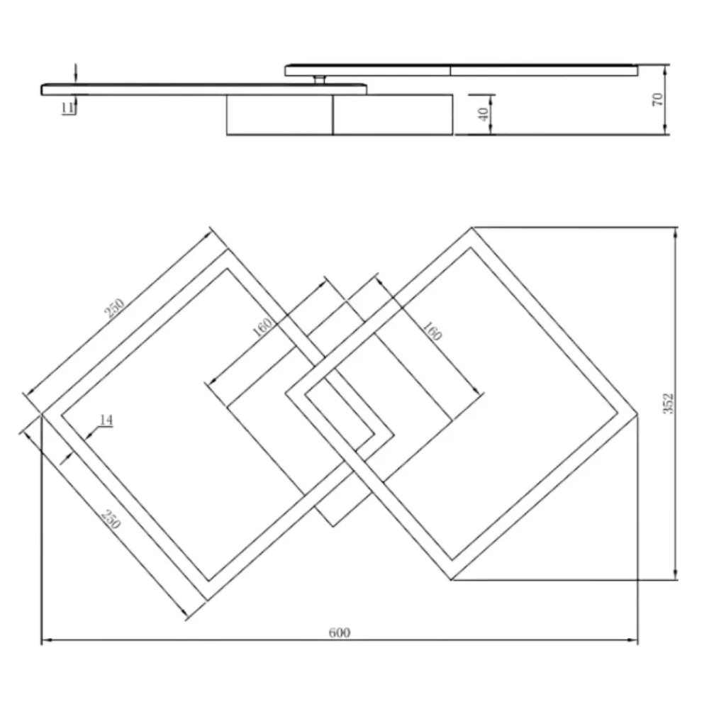Plafoniere Moderne-Selezionato da Mazzolaluce Plafoniera 2 luci orientabili led 3000k moderna colore argento
