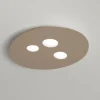 Plafoniere Moderne-Gea Luce Plafoniera luna tortora moderna