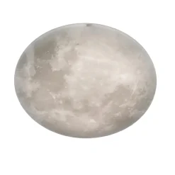Plafoniere Moderne-Selezionato da Mazzolaluce Plafoniera lunare moderna led 3000k dimmerabile