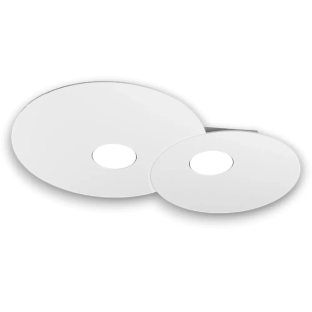 Plafoniere Moderne-Top Light Plafoniera moderna bianca design tonda toplight cloud