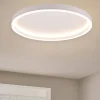 Plafoniere Moderne-Selezionato da Mazzolaluce Plafoniera moderna bianca led 3000k minimalista