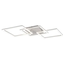 Plafoniere Moderne-Selezionato da Mazzolaluce Plafoniera moderna bianca led 4000k orientabile