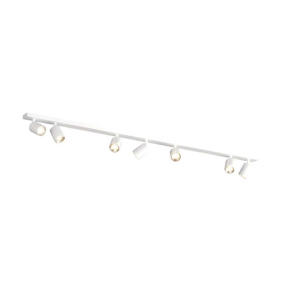 Plafoniere Moderne-Top Light Plafoniera moderna bianco 7 luci orientabili toplight