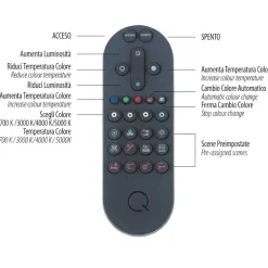 Plafoniere Moderne-Selezionato da Mazzolaluce Plafoniera moderna cerchi grigio oro nero led con telecomando app