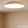 Plafoniere Moderne-Selezionato da Mazzolaluce Plafoniera moderna champagne 45cm led cct dimmerabile