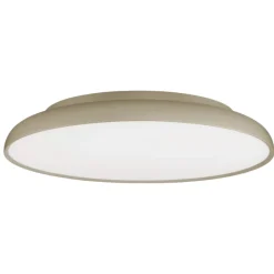 Plafoniere Moderne-Selezionato da Mazzolaluce Plafoniera moderna champagne 45cm led cct dimmerabile