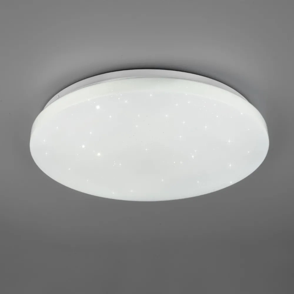 Plafoniere Moderne-Selezionato da Mazzolaluce Plafoniera moderna cielo stellato led da 3000k a 6000k rgb tonda