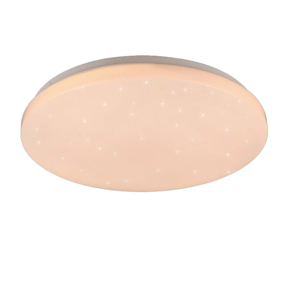 Plafoniere Moderne-Selezionato da Mazzolaluce Plafoniera moderna cielo stellato led da 3000k a 6000k rgb tonda
