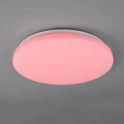 Plafoniere Moderne-Selezionato da Mazzolaluce Plafoniera moderna cielo stellato led da 3000k a 6000k rgb tonda