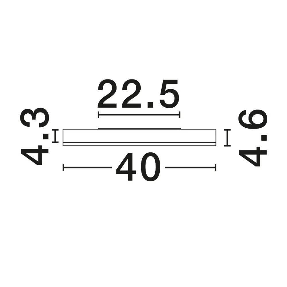 Plafoniere Moderne-Selezionato da Mazzolaluce Plafoniera moderna 40 cm nera led 41w cct 2700k 3000k 4000k dimmerabile per camera da letto