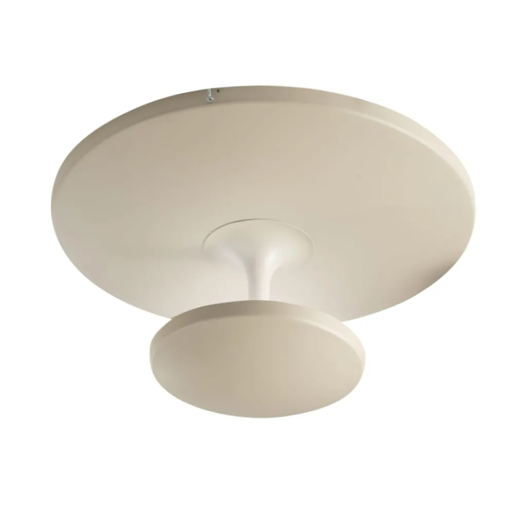 Plafoniere Moderne-Fabas Luce Plafoniera moderna conrad sabbia per sala da pranzo